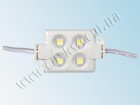 Светодиодный модуль SMD5050 4 LED 12В Plastic IP67